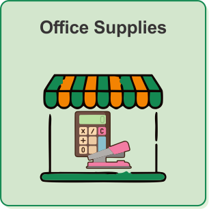 Office supplies icon